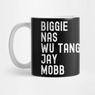 Top Five East Coast 90's Rappers Mug